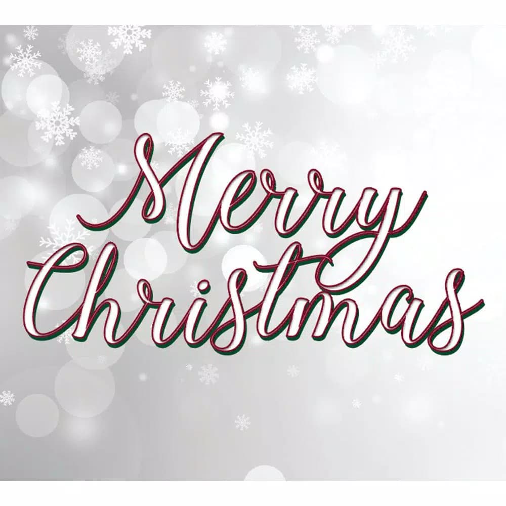 My Door Decor 7 ft. x 8 ft. Christmas Tree Garage Door Banner Mural