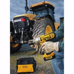 DEWALT 20V MAX Cordless 1/2 in. High Torque Impact Wrench Kit with (3) Batteries and Charger thumbnail 6