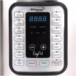 Unbranded Brentwood Appliances 6 Qt. Easy Pot 8-in-1 Electric Multicooker with LED Display, Silver thumbnail 2
