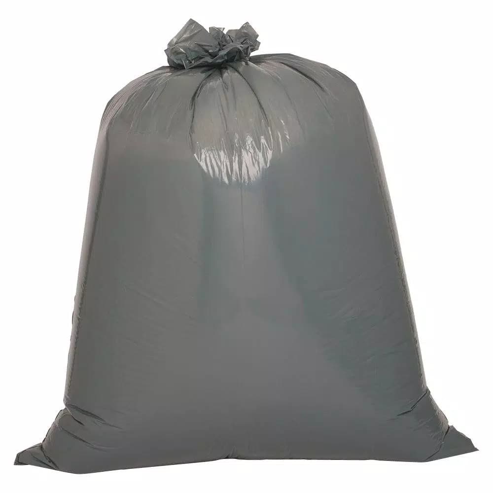 Genuine Joe 55 Gallon Maximum Strength Heavy Duty Trash Can Liners, 1.55 Mil, 50-Count