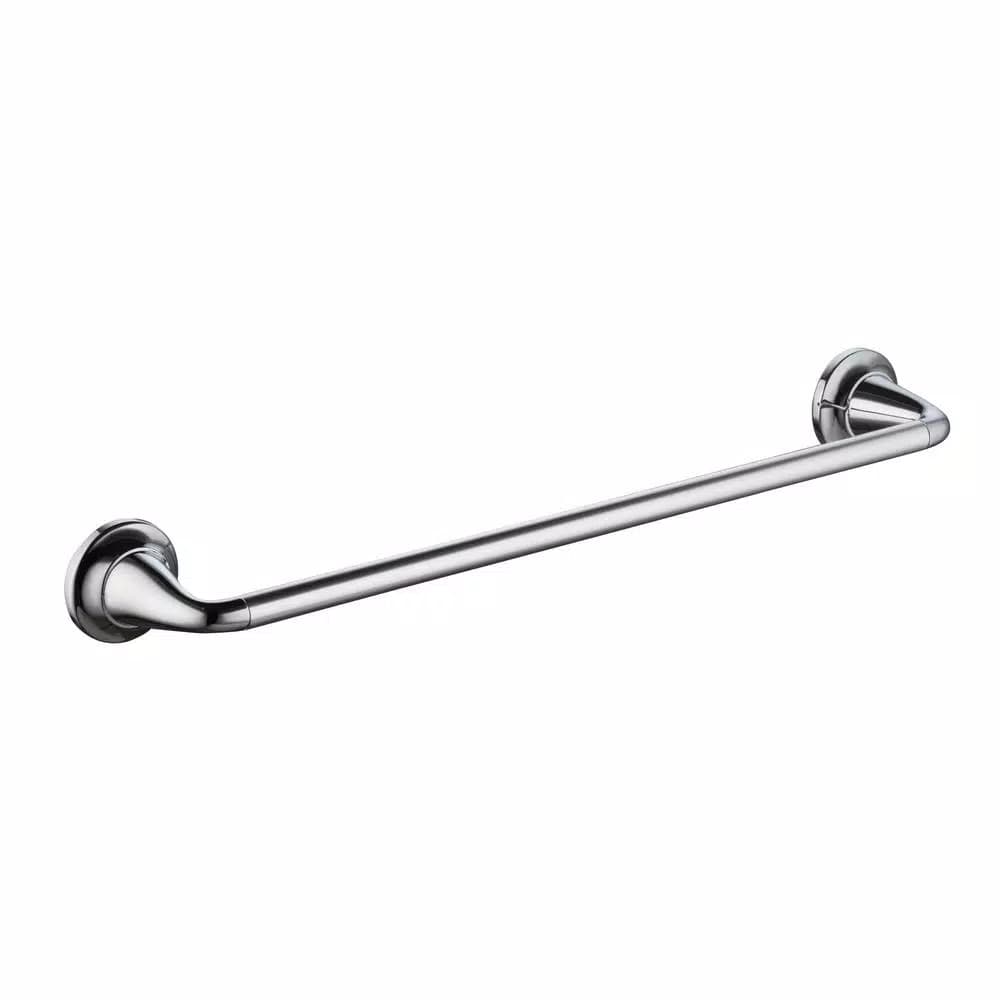 Glacier Bay Constructor 18 in. Single Towel Bar, Chrome Finish, Coastal Style