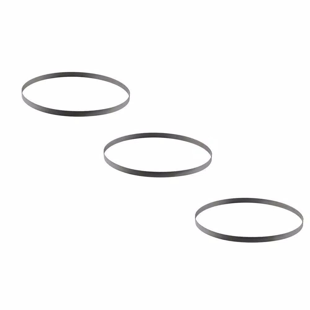 Bosch CBS2824 24 TPI Bi-Metal Compact Band Saw Blades for Metal, Wood, and PVC (3-Pack)