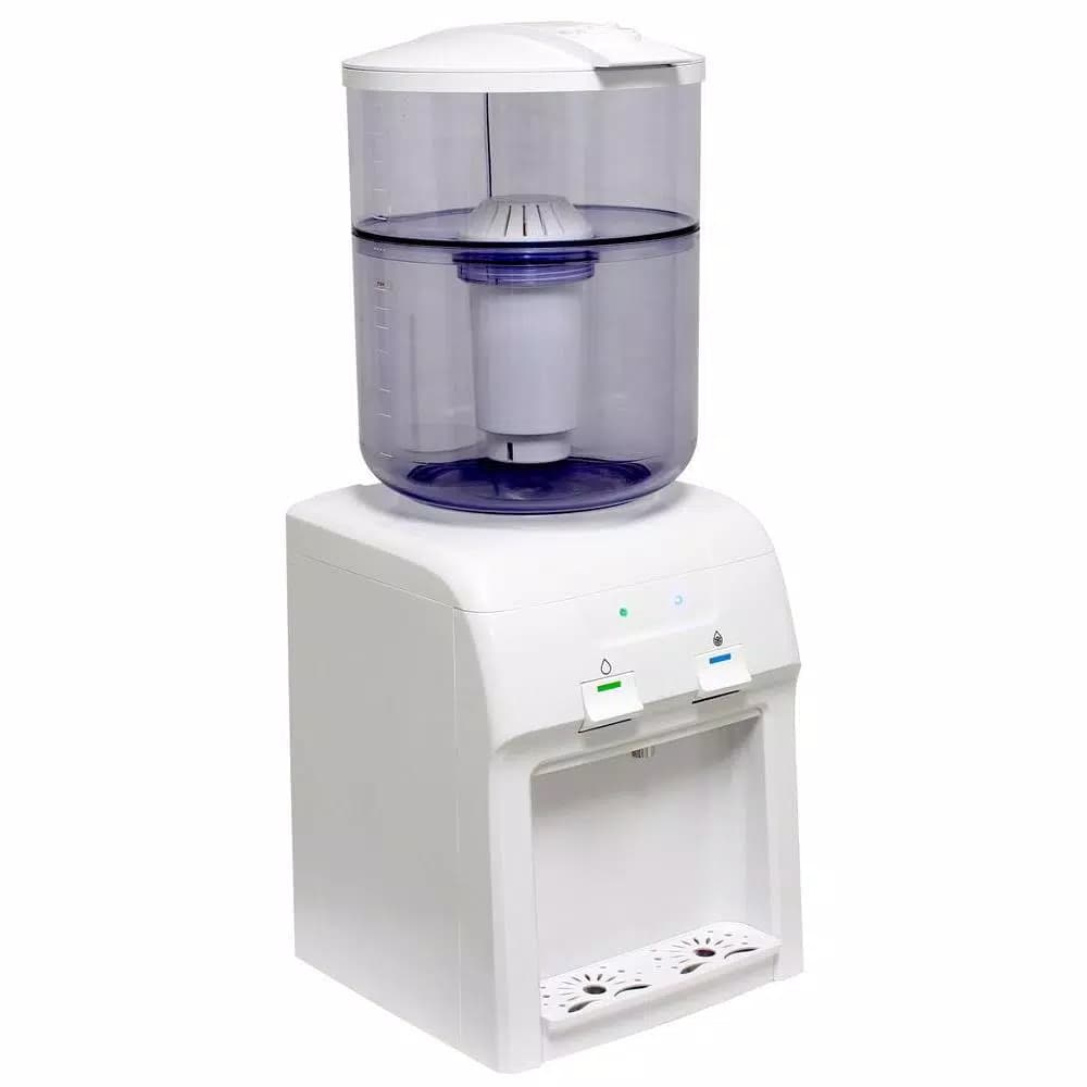 Vitapur VWD2036W-1 Countertop Water Dispenser, Cold & Room Temperature, White