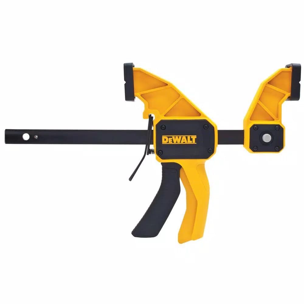 DEWALT 6 in. Trigger Clamp with 300 lbs. Clamping Strength and 3.25 in. Throat Depth