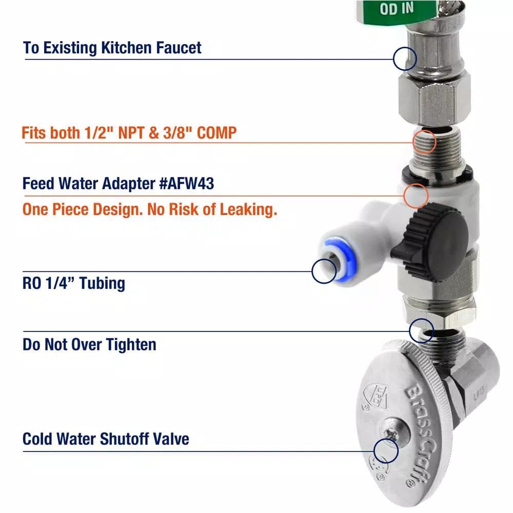 iSpring RCC7 5-Stage Under Sink Reverse Osmosis Drinking Water Filtration System, 75 GPD, NSF Certified