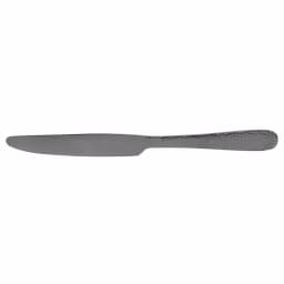 Unbranded Hammered Finish 18/0 Stainless Steel Dinner Knife Set, 4-Piece thumbnail 2