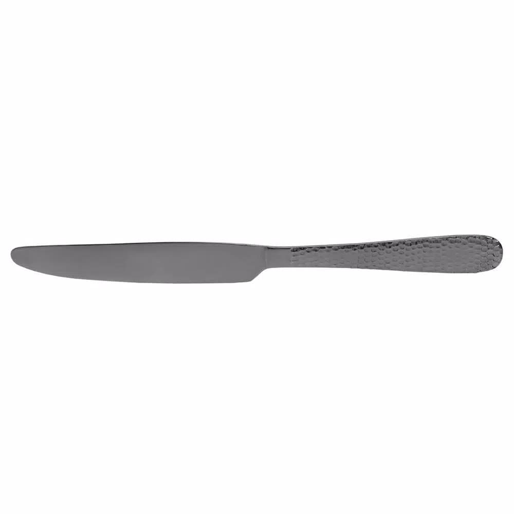 Unbranded Hammered Finish 18/0 Stainless Steel Dinner Knife Set, 4-Piece