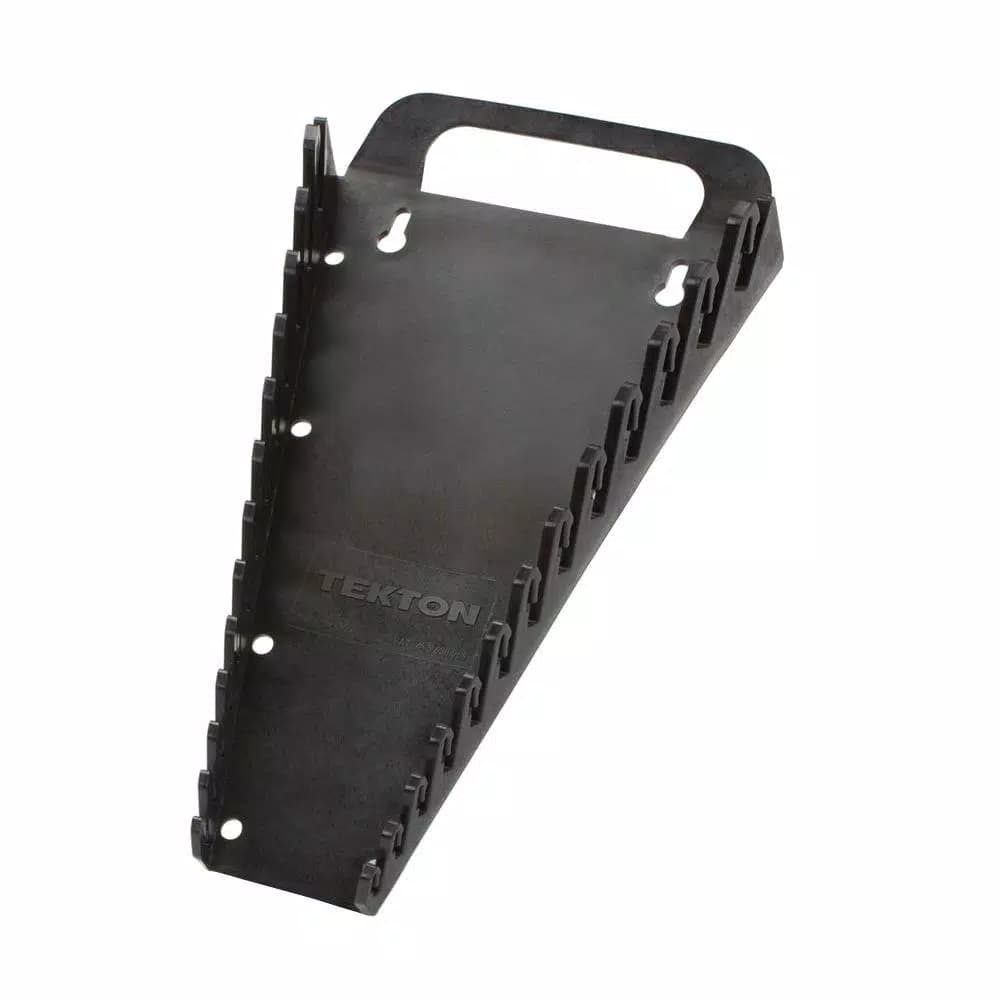 TEKTON 13-Tool Store-and-Go Wrench Rack Keeper, Black