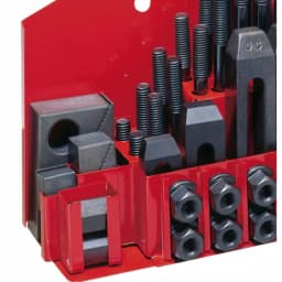 JET CK-58 T-Slot Clamping Kit with Storage Tray, 52-Piece Set for Milling Machines thumbnail 2