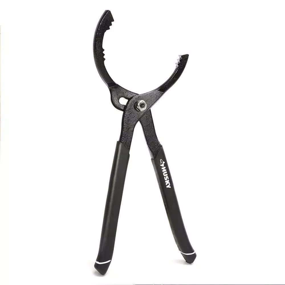Husky 12 in. PVC Pliers with Slip-Joint Adjustment and Dual-Material Grip