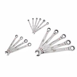 Milwaukee 30-Piece SAE and Metric Ratcheting Combination Wrench Set thumbnail 7
