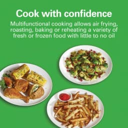 Hamilton Beach 5.3 Qt. Digital Air Fryer, 1700W Stainless Steel with 8 Presets thumbnail 3