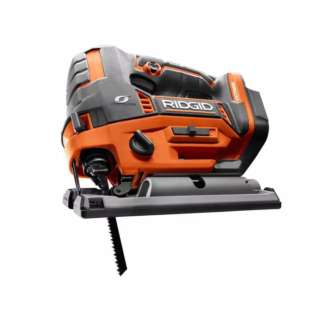 RIDGID 18V OCTANE Brushless 2-Tool Combo Kit: Jig Saw & 3 in. x 18 in. Belt Sander (Tools Only)