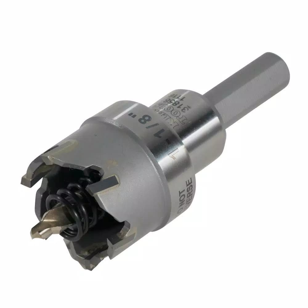Klein Tools 1-1/8 in. Carbide Hole Cutter with Arbor