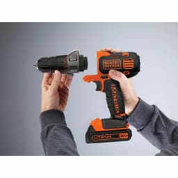 BLACK+DECKER 20V MAX Matrix Cordless Drill/Driver Kit with 1.5Ah Battery and Charger thumbnail 9