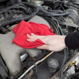Stalwart 100% Cotton Auto Shop Rags, 25-Pack, Red thumbnail 4