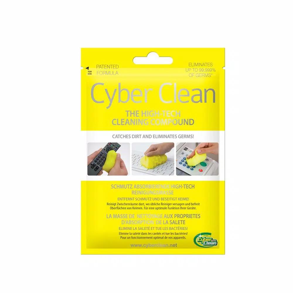 Cyber Clean Home and Office Detailer Gel - Lemon Scent, 2.82 oz (3-Pack)