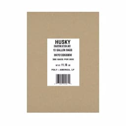 HUSKY 13 Gallon Drawstring Kitchen Trash Bags, 300 Count thumbnail 3