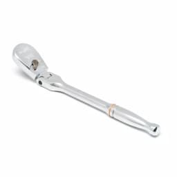 GearWrench 1/4 in. Drive 7 in. 90-Tooth Flex Head Teardrop Ratchet thumbnail 2