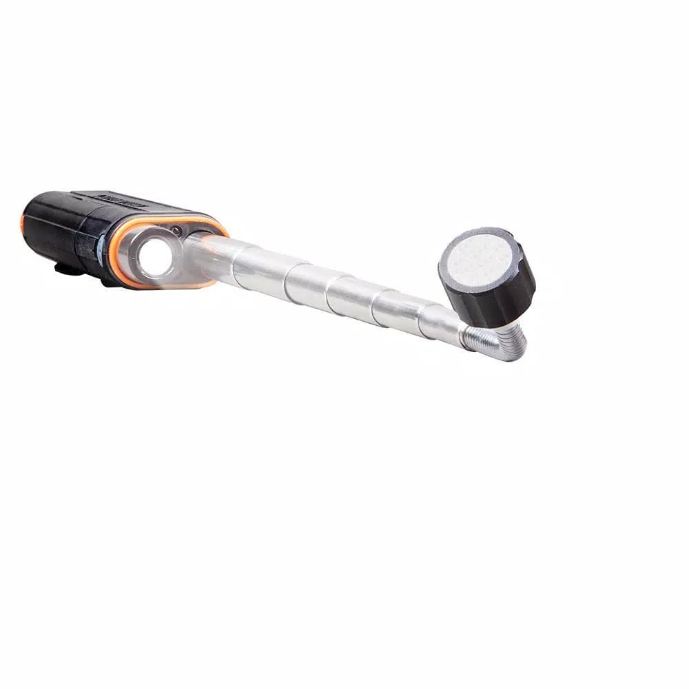 Klein Tools Telescoping Magnetic LED Pickup Tool with Gooseneck