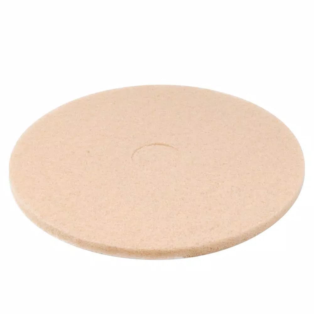 Premiere Pads 20 in. Ultra High-Speed Low Burnish Champagne Floor Pads (5 Pack)