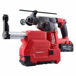 Milwaukee M18 FUEL 1 in. SDS-Plus Rotary Hammer with HAMMERVAC Dust Extractor Kit, (2) 5.0 Ah Batteries thumbnail 7