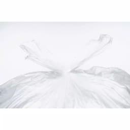 Unbranded HCR 33 Gallon Clear High Density Trash Bags, 0.42 mil, 500 Count thumbnail 4
