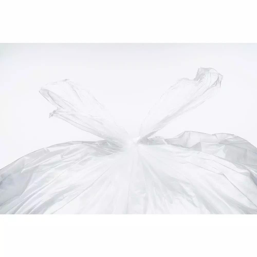 Unbranded HCR 33 Gallon Clear High Density Trash Bags, 0.42 mil, 500 Count