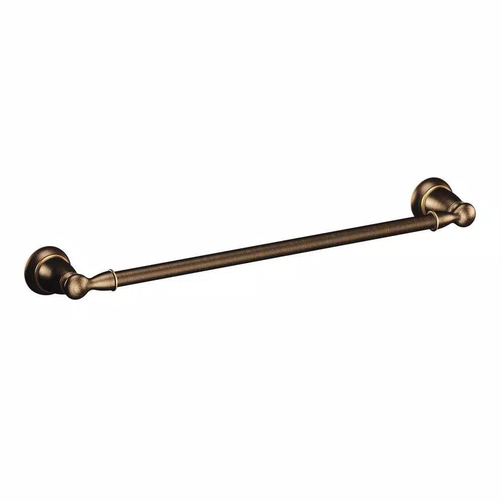 MOEN Banbury 18 in. Single Towel Bar in Mediterranean Bronze