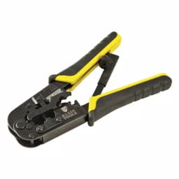 Klein Tools Twisted Pair Installation Kit with Crimper, Stripper, and Punch Down Tool thumbnail 7