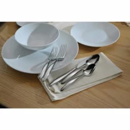 Oneida Glissade 18/0 Stainless Steel Oval Bowl Soup and Dessert Spoons, Set of 12 thumbnail 4
