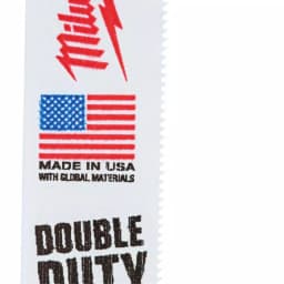 Milwaukee 6 in. 24 TPI Thin Kerf Metal Cutting Reciprocating Saw Blades, Bi-Metal (5 Pack) thumbnail 4