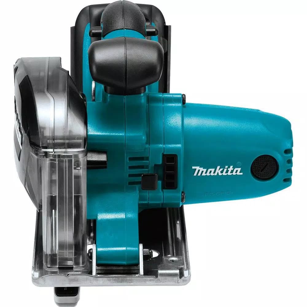 Makita 18V LXT Cordless 5-3/8 in. Metal Cutting Saw Kit with 2 5.0 Ah Batteries and Rapid Optimum Charger