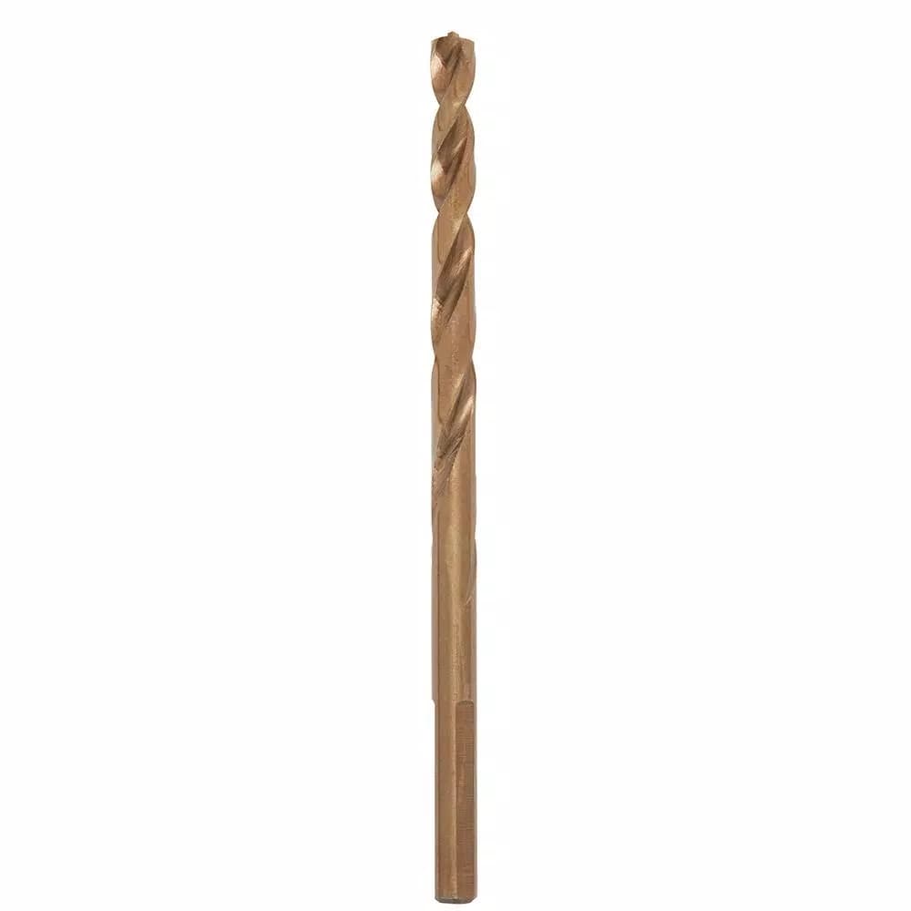 Milwaukee 3/16 in. Cobalt Red Helix Thunderbolt Twist Drill Bit