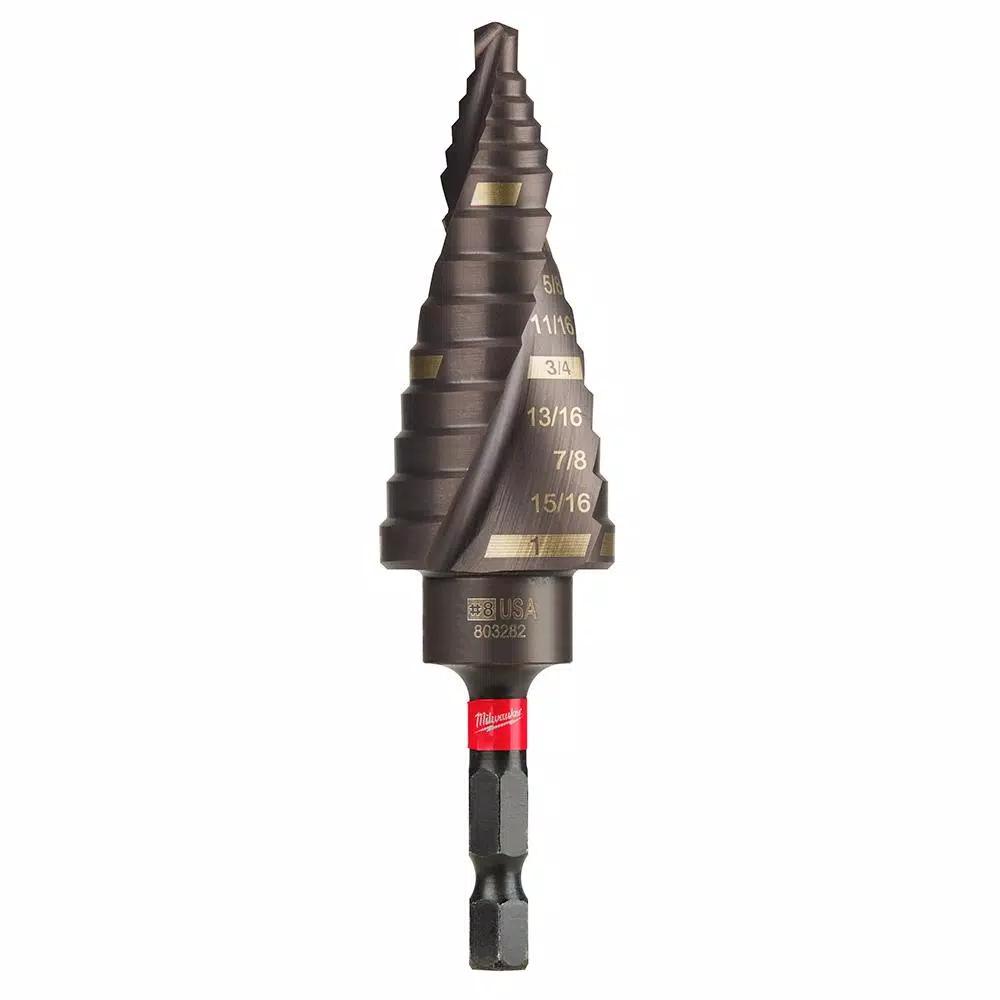 Milwaukee SHOCKWAVE Impact Duty Titanium Step Bit Kit, 3-Piece