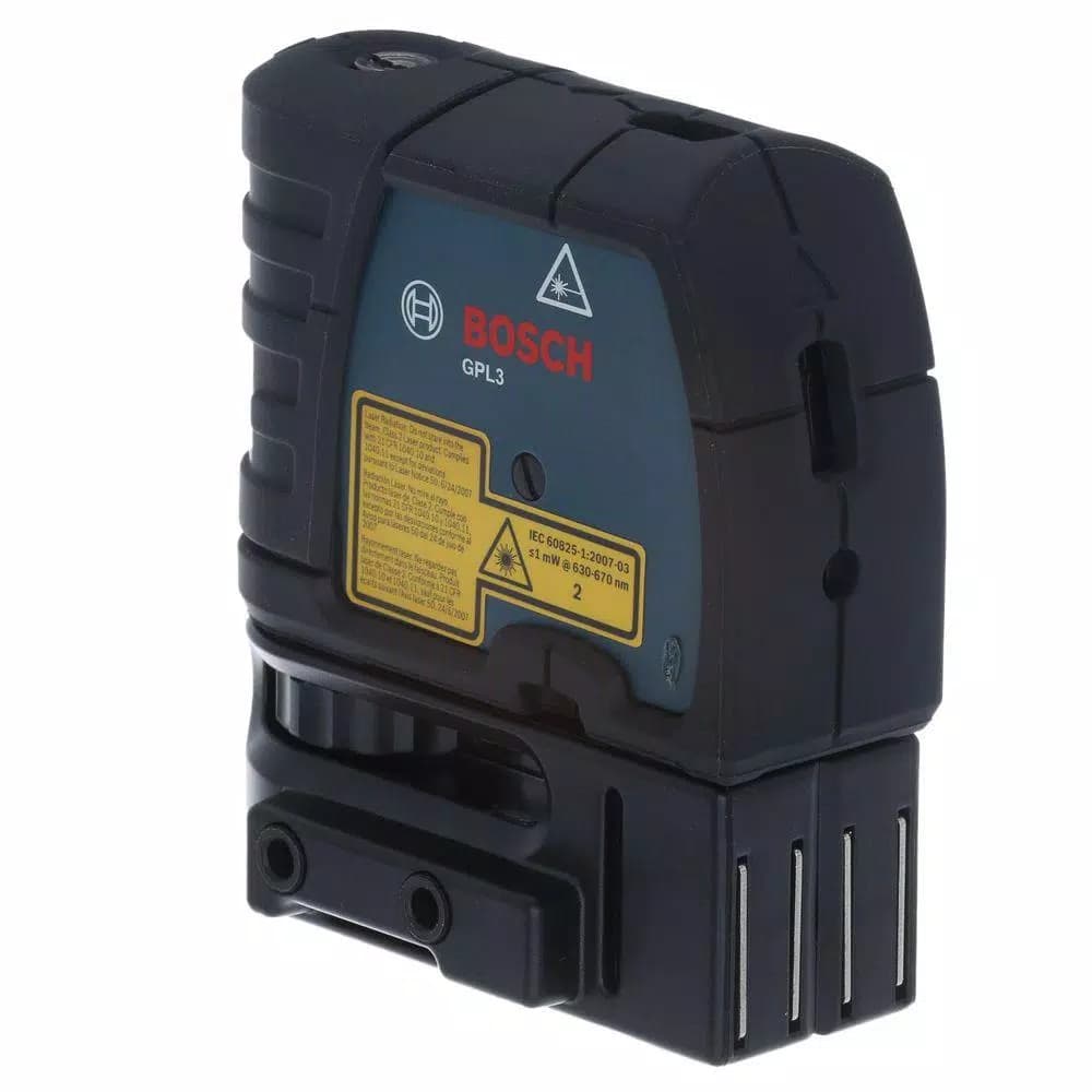 Bosch Factory Reconditioned 100 ft. Self-Leveling 3-Point Red Laser Level with Mounting Strap and Belt Pouch