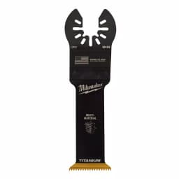 Milwaukee 1-1/4 in. Titanium Bi-Metal Universal Fit Oscillating Multi-Tool Blade thumbnail 1