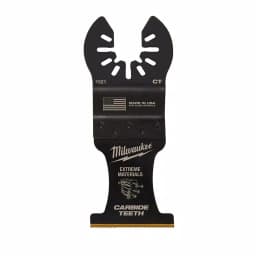 Milwaukee 1-3/8 in. Carbide Universal Fit Extreme Wood/Metal Oscillating Multi-Tool Blade thumbnail 1