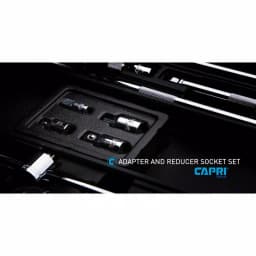 Capri Tools 4-Piece Socket Adapter and Reducer Set, Chrome Vanadium Steel thumbnail 4