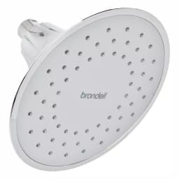 Brondell VivaSpring 6.5 in. Single Wall Mount Fixed Rain Shower Head with KDF Filtration, Chrome thumbnail 5