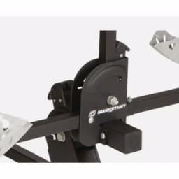 Swagman Chinook 2-Bike Hitch Rack with Key Lock Hook, Fits 1-1/4 in. and 2 in. Receivers, Black thumbnail 5