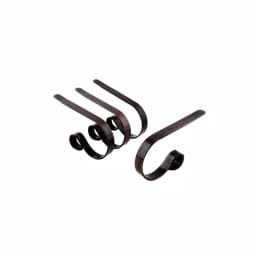 Original MantleClip Oil-Rubbed Bronze Stocking Holder (4-Pack) - Sturdy Metal Mantel Clips thumbnail 1