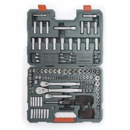 Crescent 142-Piece SAE and Metric Mechanics Tool Set with 1/4, 3/8, and 1/2 in. Drive Ratchets thumbnail 4