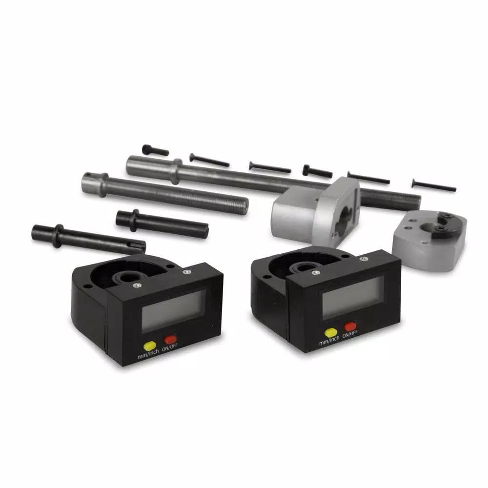 WEN 2-Axis Digital Readout Kit for Metal Lathes - Compatible with Grizzly & Central Machinery