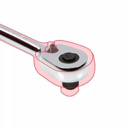 Tekton 1/4 in. Drive 3 in. 90-Tooth Quick-Release Stubby Ratchet thumbnail 9