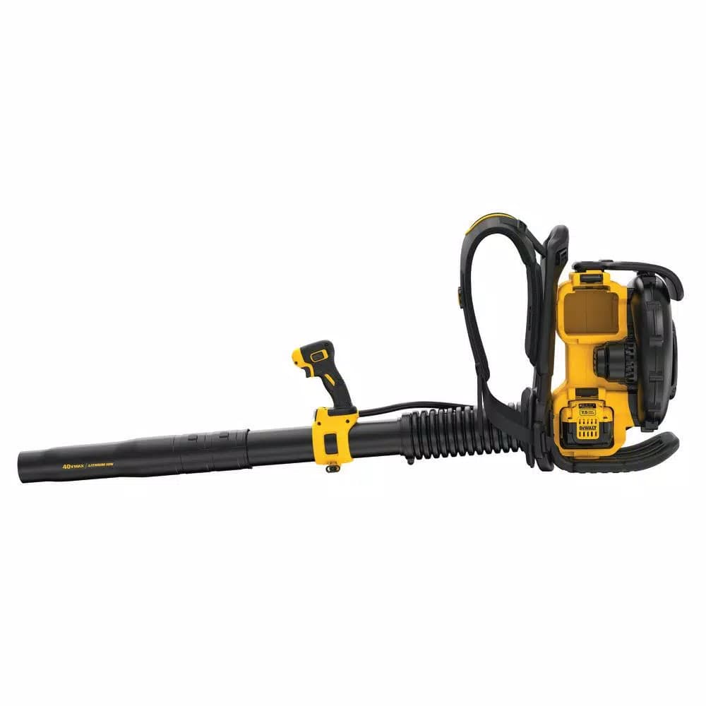 DEWALT 40V MAX Cordless Backpack Blower, 450 CFM, 142 MPH, Includes 7.5 Ah Battery and Charger