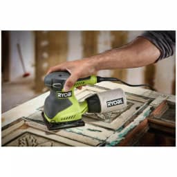 RYOBI 2 Amp Corded 1/4 Sheet Sander with 14,000 OPM and Carrying Case thumbnail 8