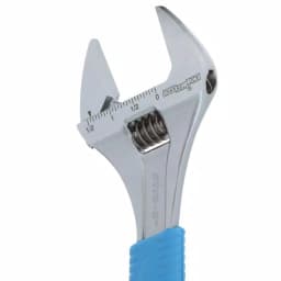 Channellock 8 in. WideAzz Adjustable Wrench, Code Blue thumbnail 2