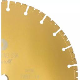 Whirlwind USA 14 in. 72-Teeth Segmented Diamond Blade for Metal and Plastic Cutting thumbnail 2