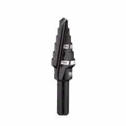 Milwaukee #6 Step Drill Bit, 3/8 in. - 1/2 in. x 1/16 in., Black Oxide thumbnail 1